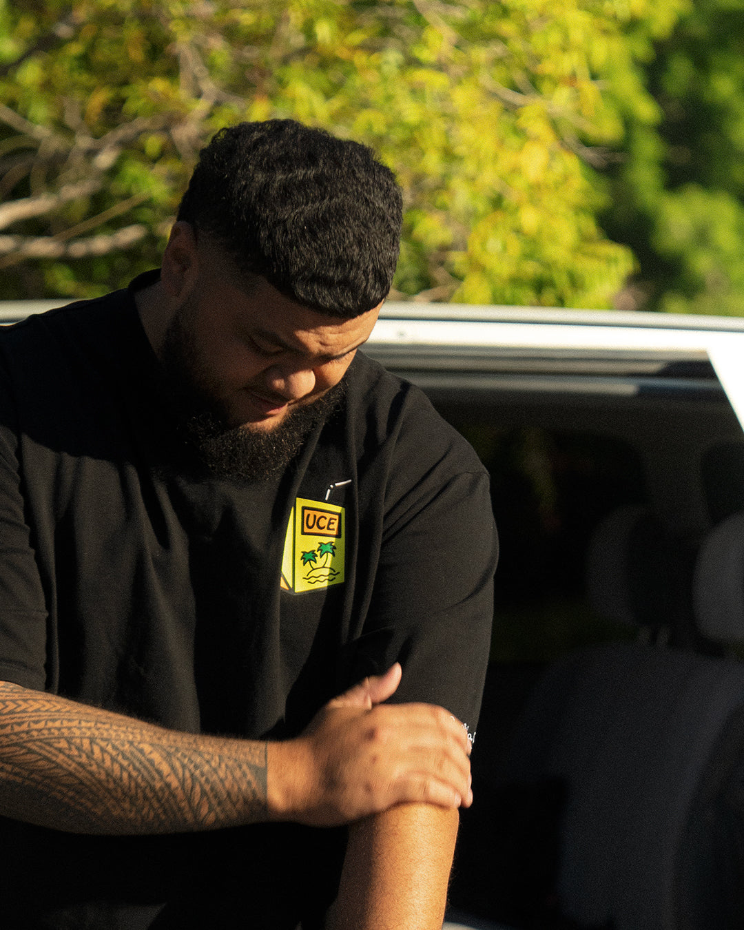 Uce Juice Oversized Tee - Black