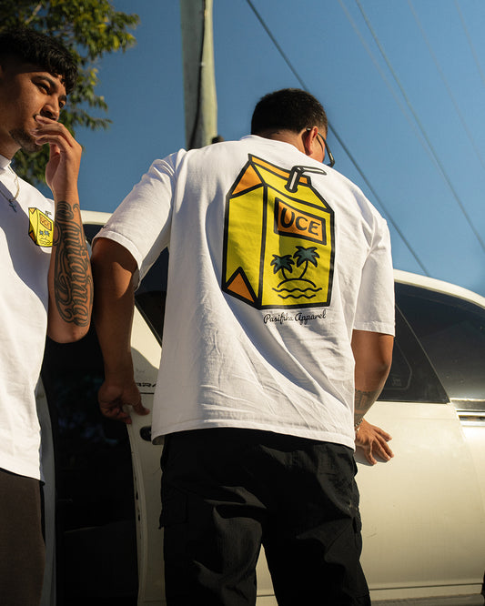 Uce Juice Oversized Tee - White