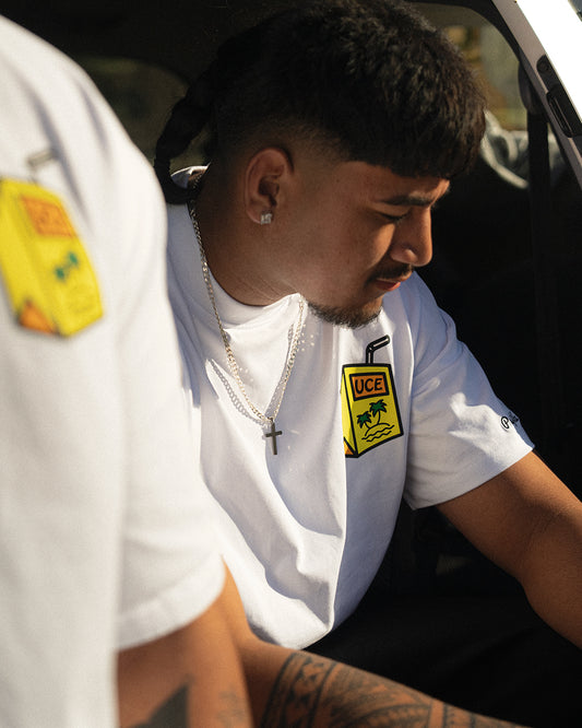 Uce Juice Oversized Tee - White